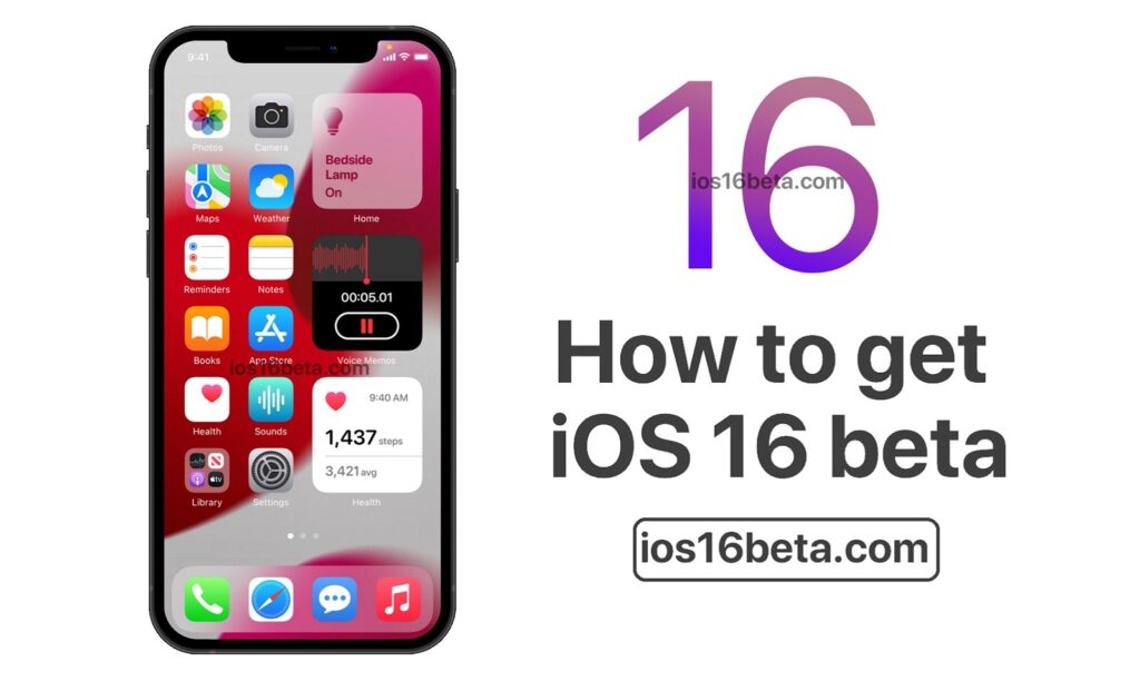 How to get the iOS 16 beta