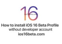 How to install iOS 16 beta profile without developer account