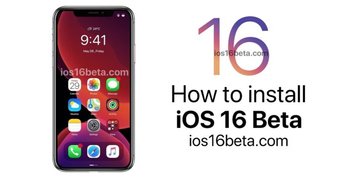 How to install the iOS 16 beta