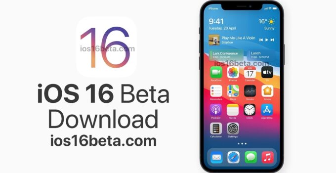 iOS 16 Beta Download