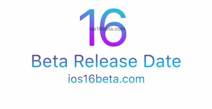 iOS 16 Beta Release Date