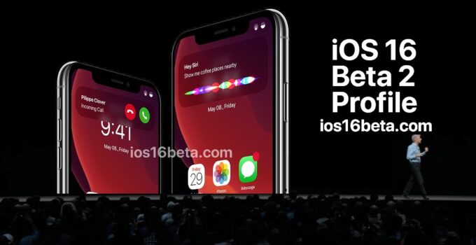 iOS 16 Beta 2 Profile Download