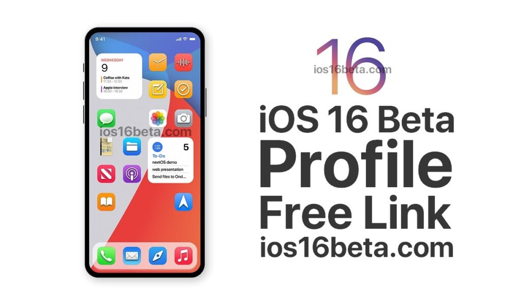 iOS 16 Beta Profile Download Free Link