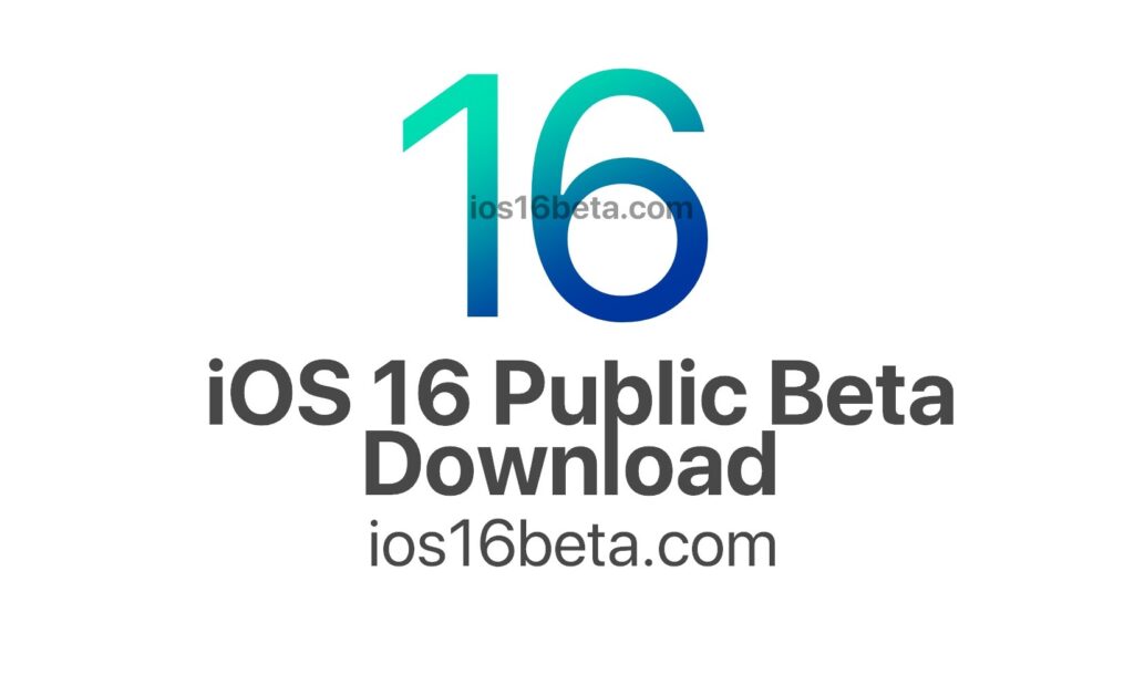 iOS 16 Public Beta Download