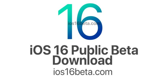 iOS 16 Public Beta Download