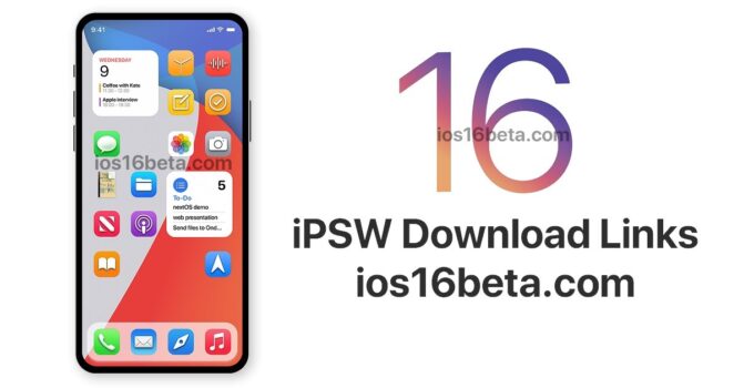 ios 16 beta ipsw download links