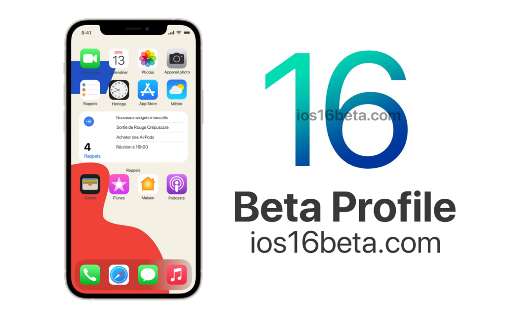 ios 16 beta profile