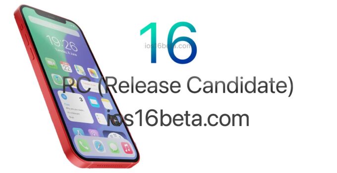 iOS 16 RC (Release Candidate) Download